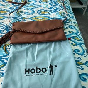 HOBO International Leather Crossbody with Tassel